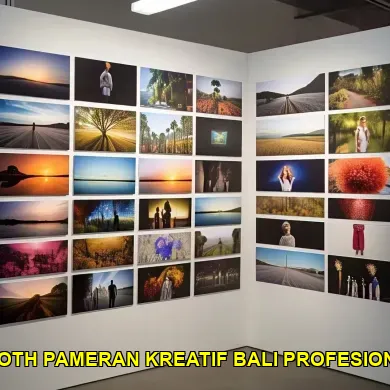 booth pameran kreatif bali profesional